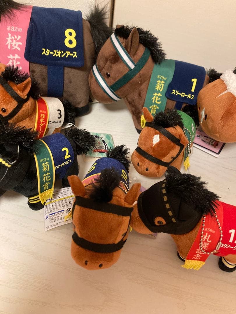 サラブレッドコレクション　競馬ぬいぐるみ豪華9頭セット即購入OK