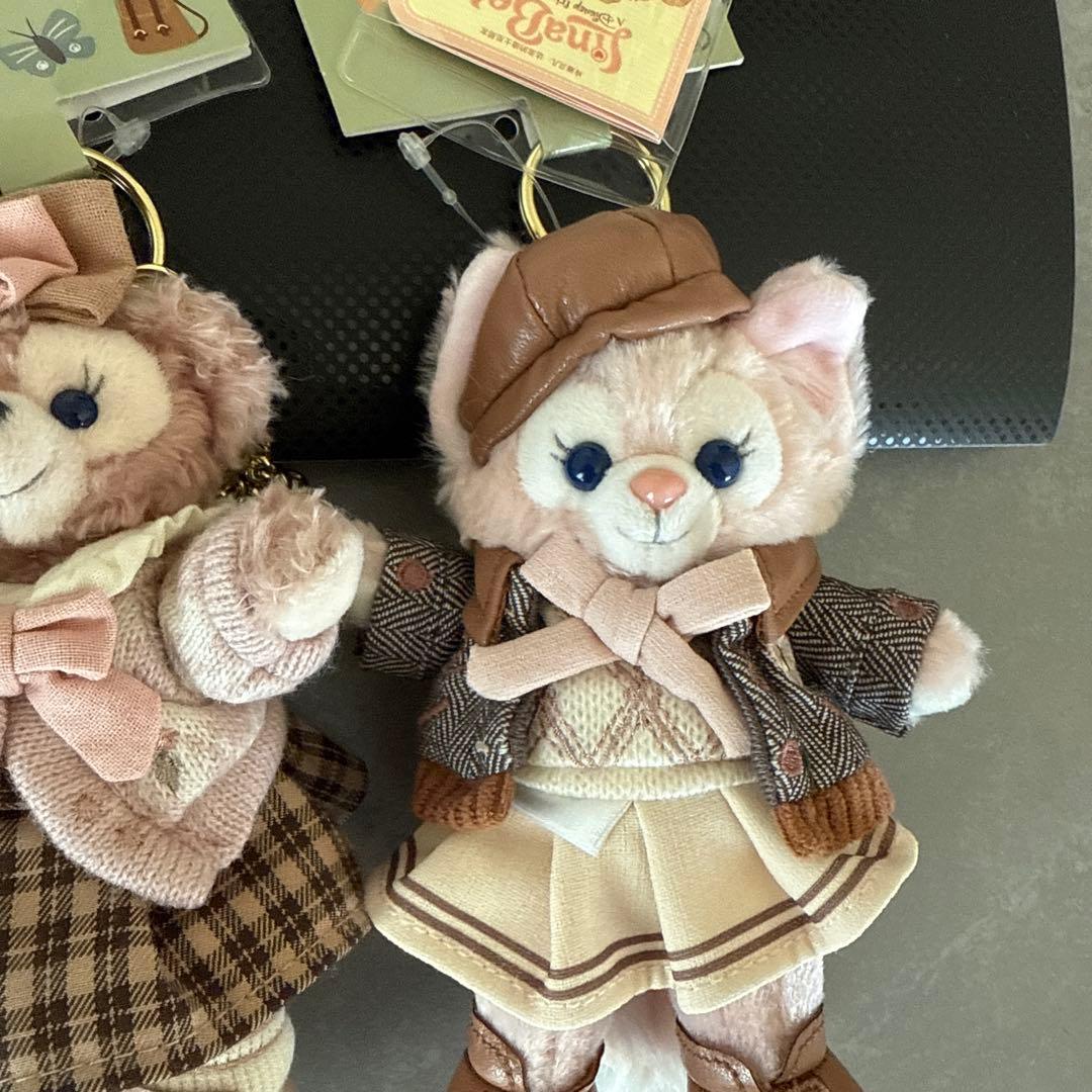 上海ディズニー 小さい教室 シェリーメイリーナベル ぬいぐるみキーチェーン2点