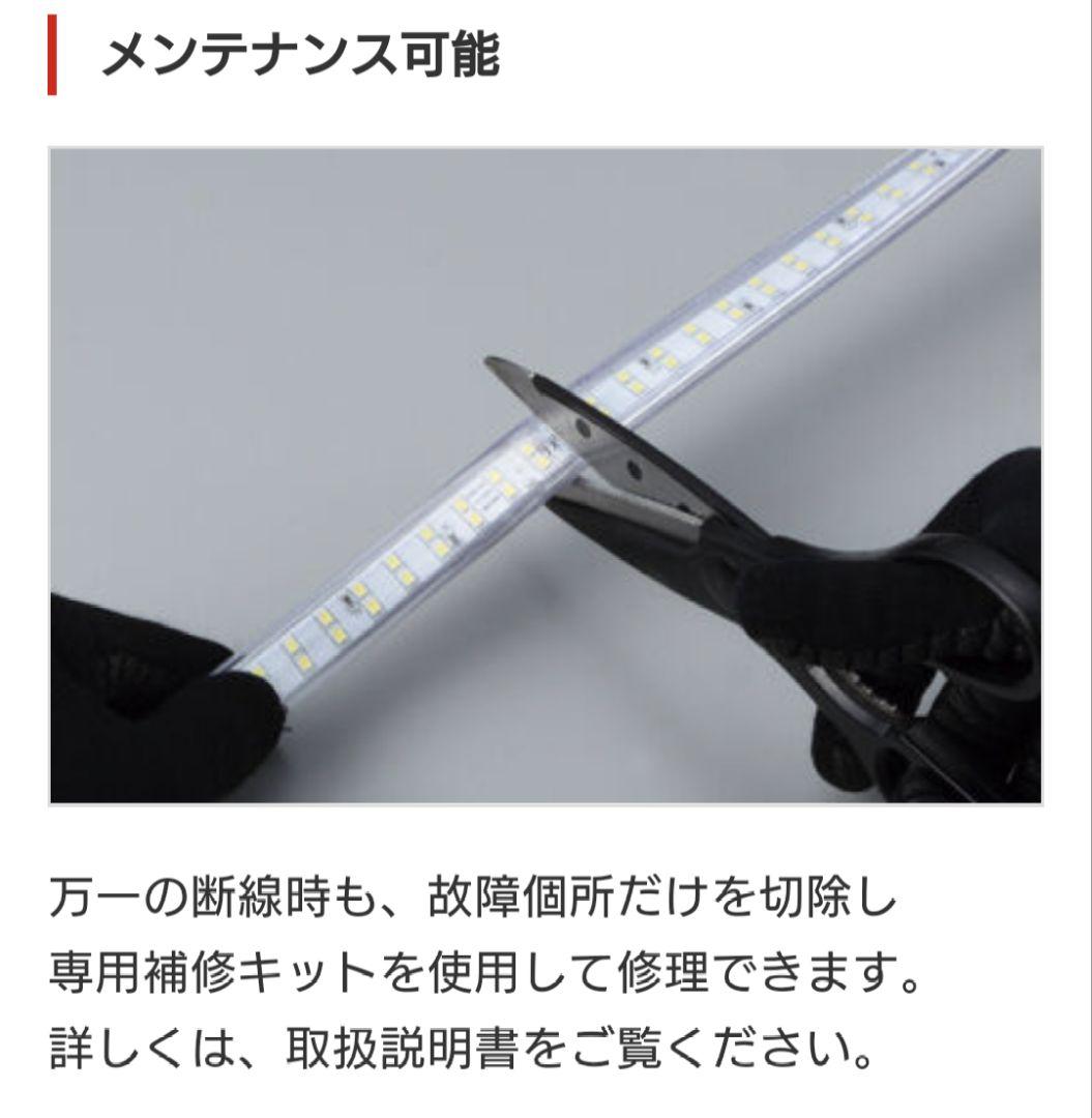 LEDテープライト　10m　片面発光タイプ　ハタヤ　HATAYA NETIS