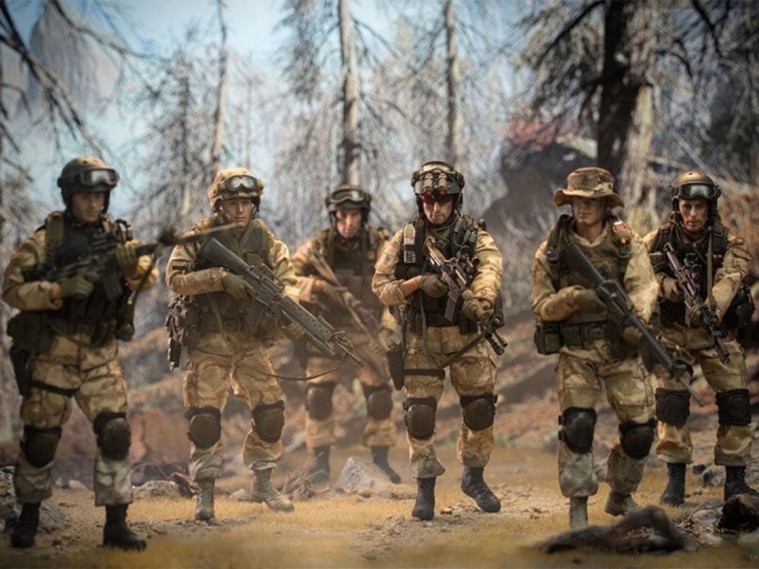 ミリタリー US Military75th Delta Special Force 1/12