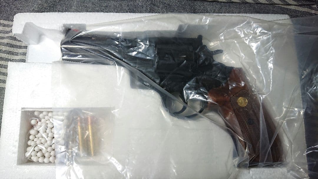 マルシン コルト アナコンダ WディープブラックABS 4インチ