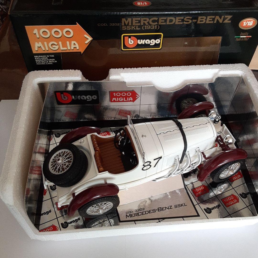 自動車 Bburago Mercedes-Benz SSKL 1/18