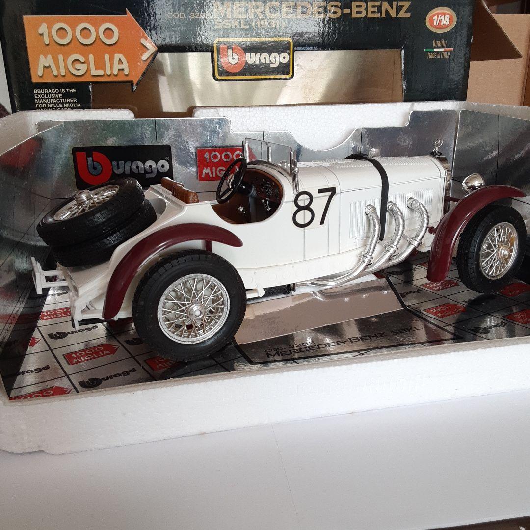 自動車 Bburago Mercedes-Benz SSKL 1/18