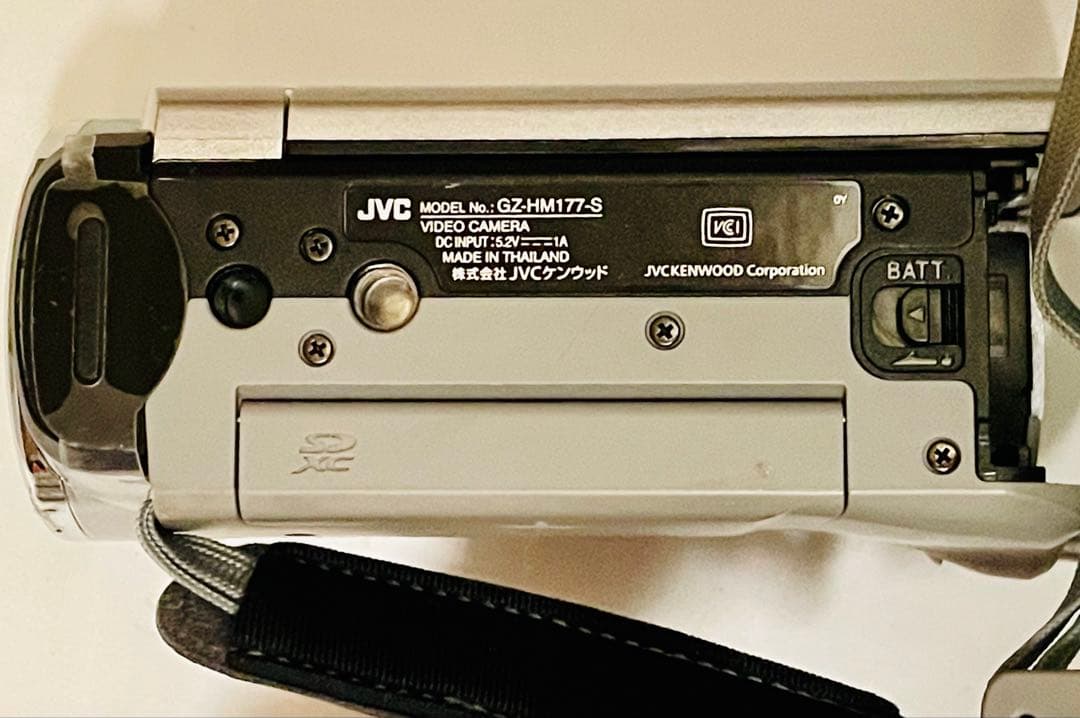 JVC GZ-HM177-S フルHDビデオカメラ　動作未確認