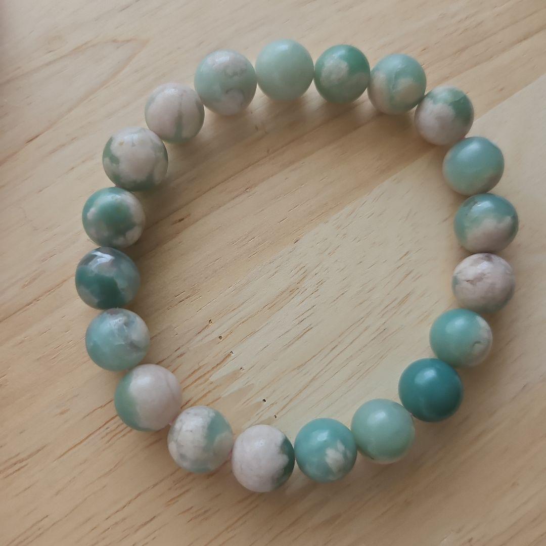 【高品質】桜瑪瑙　グリーン桜瑪瑙