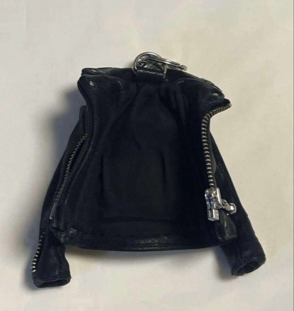 Riders Key Case　革ジャンキーホルダー フルタンニン ピット鞣し