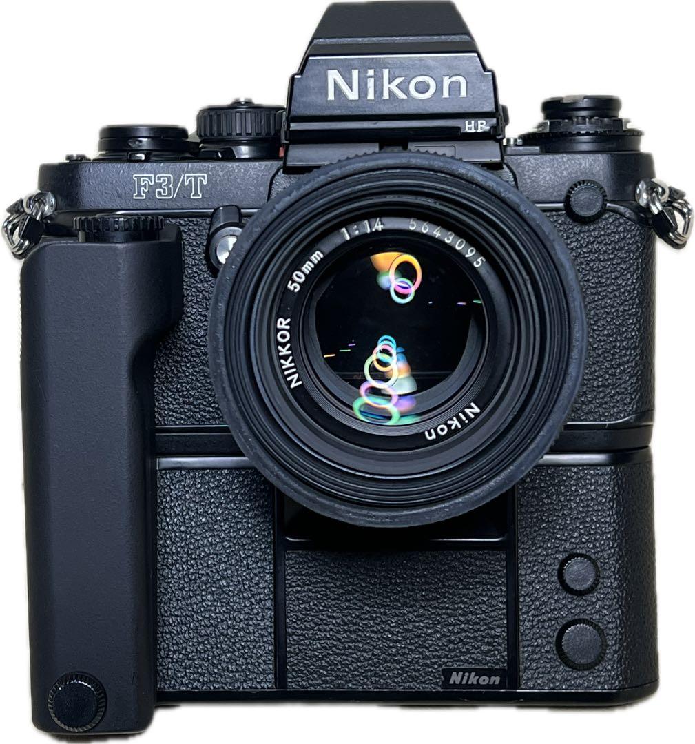 Nikon F3/Tチタンブラック+MD-4+NIKKOR 50mm1:1.4