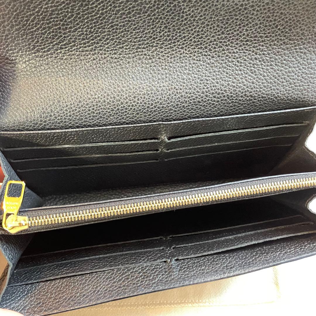 ヴィトン　M80496 RFID認証　長財布　アンプラント　ポルトフォイユ　サラ