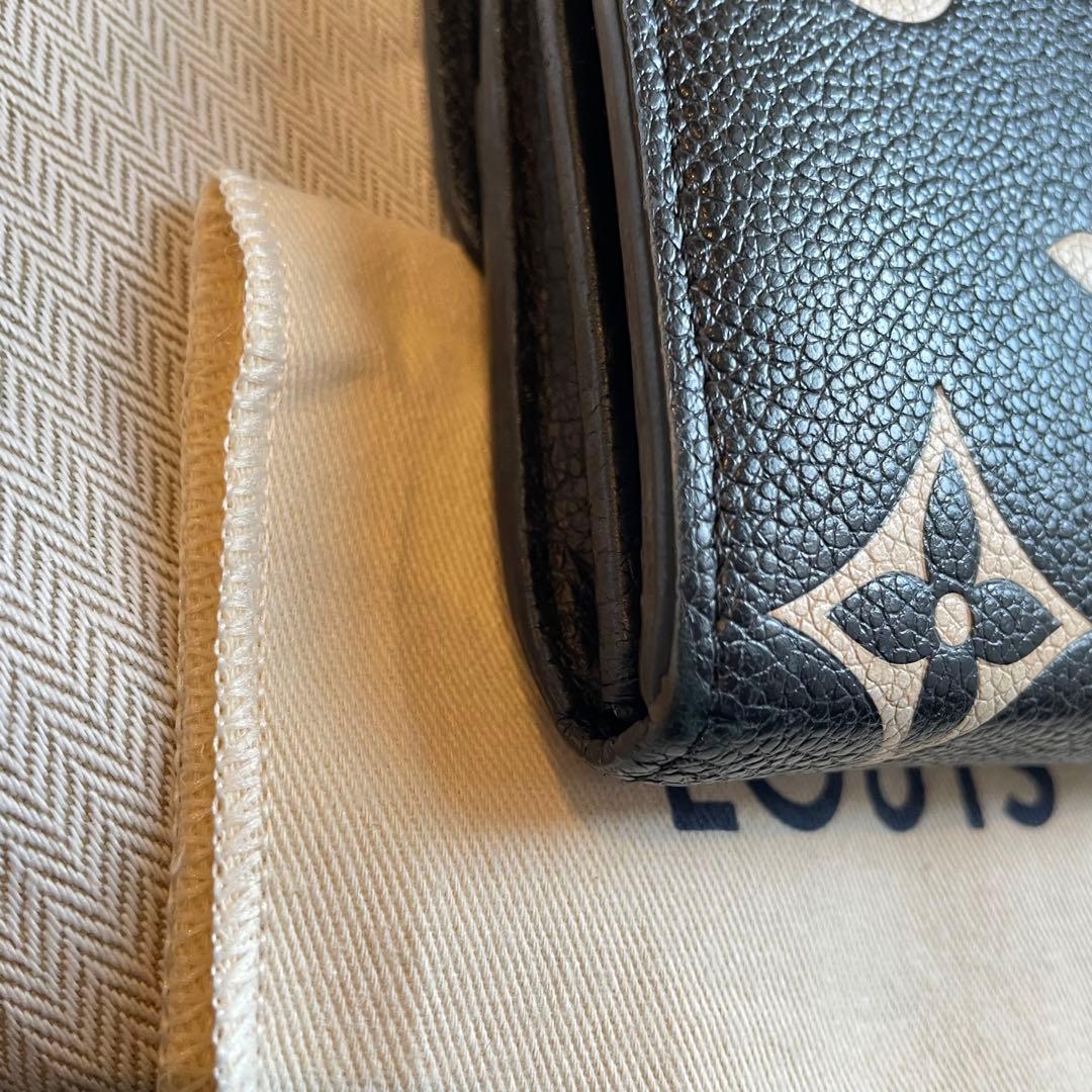 ヴィトン　M80496 RFID認証　長財布　アンプラント　ポルトフォイユ　サラ