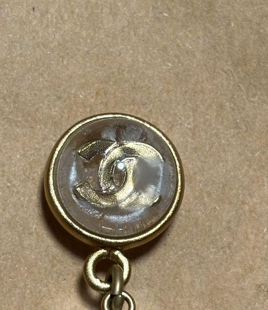 シャネル　クリア　キューブ　ピアス　CHANEL ココシャネル