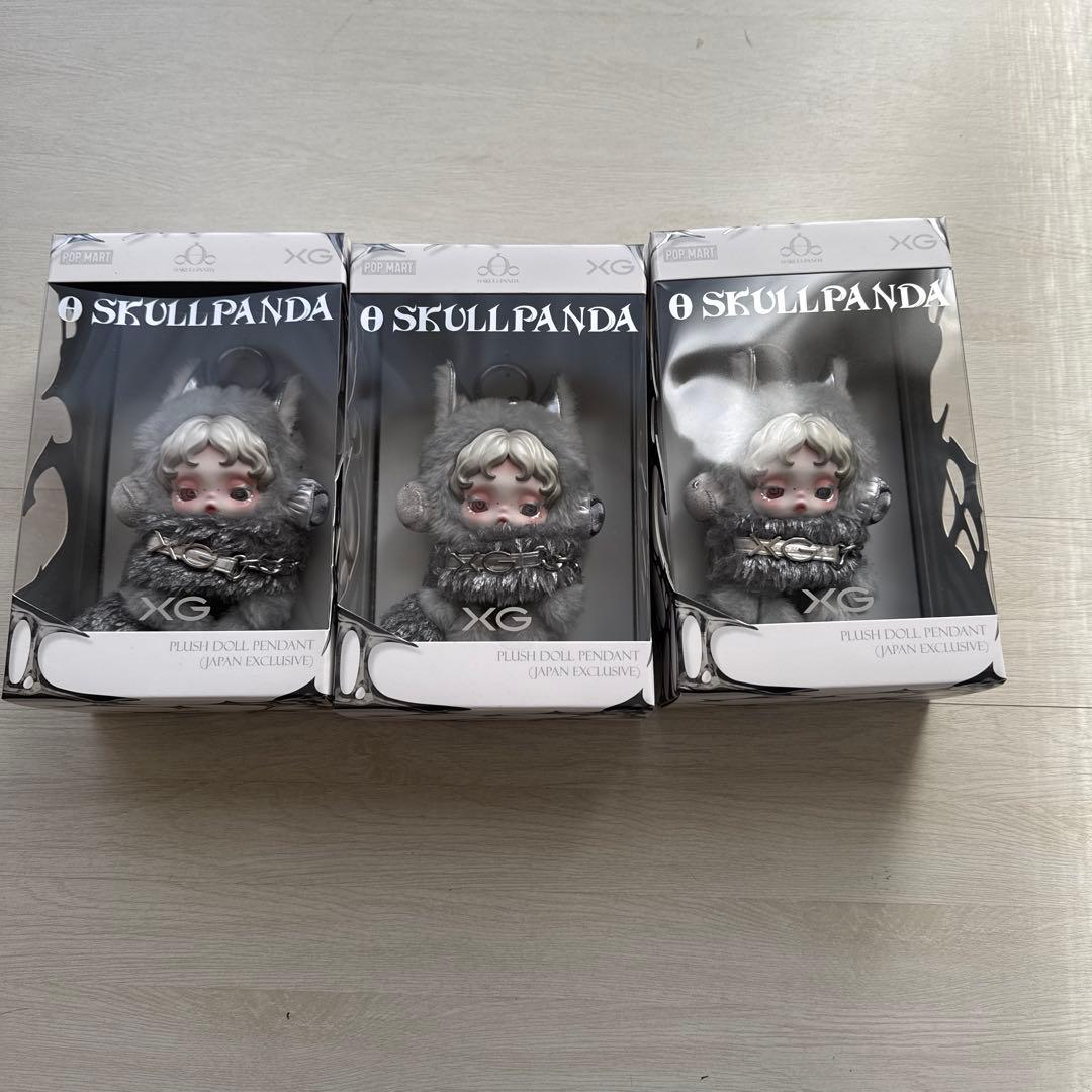POP MART SKULLPANDA XG 3点セット