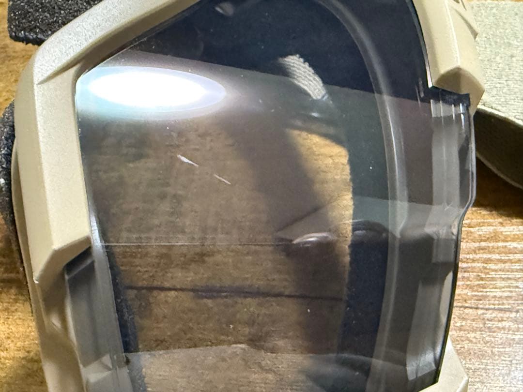 SWANS タクティカルゴーグル　ライトスモークレンズ