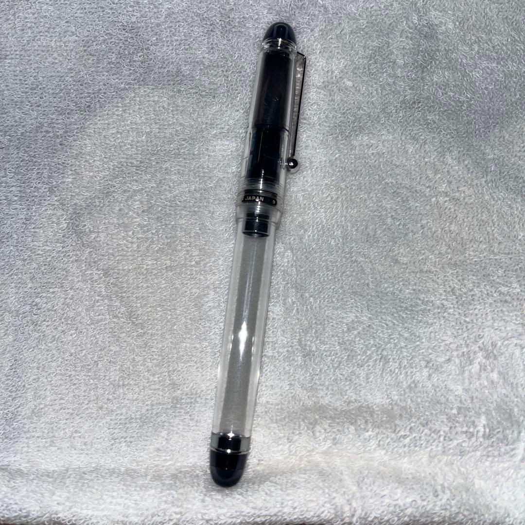 パイロット万年筆 カスタム74 透明軸