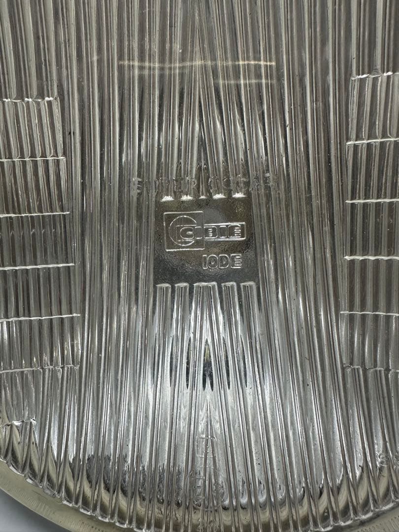 希少当時物180πシビエ凹レンズ付ヘッドライト/マーシャルCIBIE