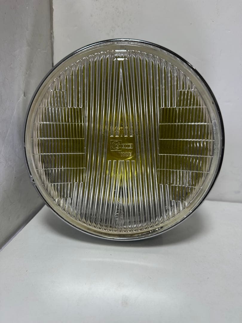 希少当時物180πシビエ凹レンズ付ヘッドライト/マーシャルCIBIE