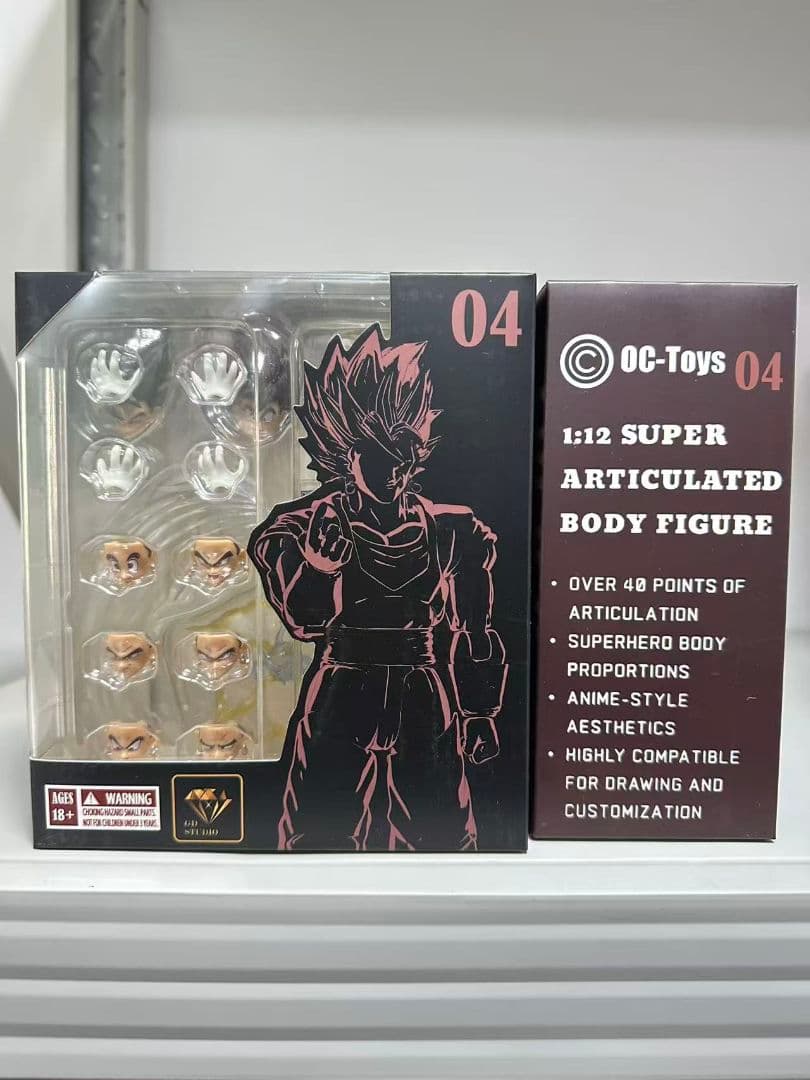 海外限定 OC TOYS ドラゴンボール スーパーサイヤ人 ベジット GD004