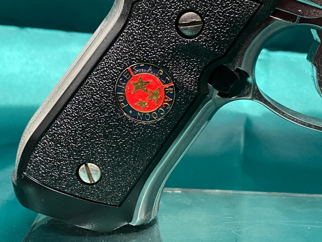 東京マルイ　M92F バイオ サムライエッジ　予備マグ付　ガスブロ　クローム