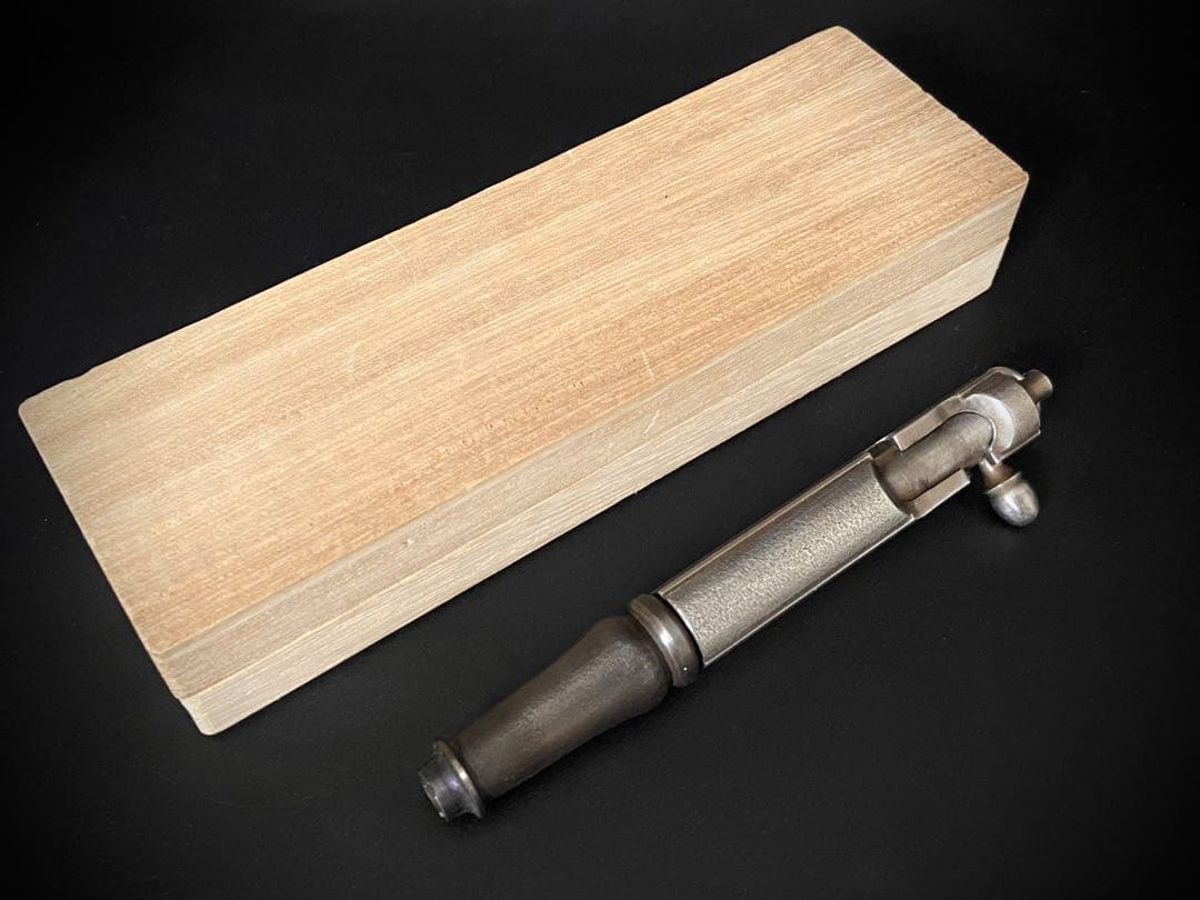 中山 英俊 作 スチームパンク ボールペン ボルトアクション　カスタム　ナイフ