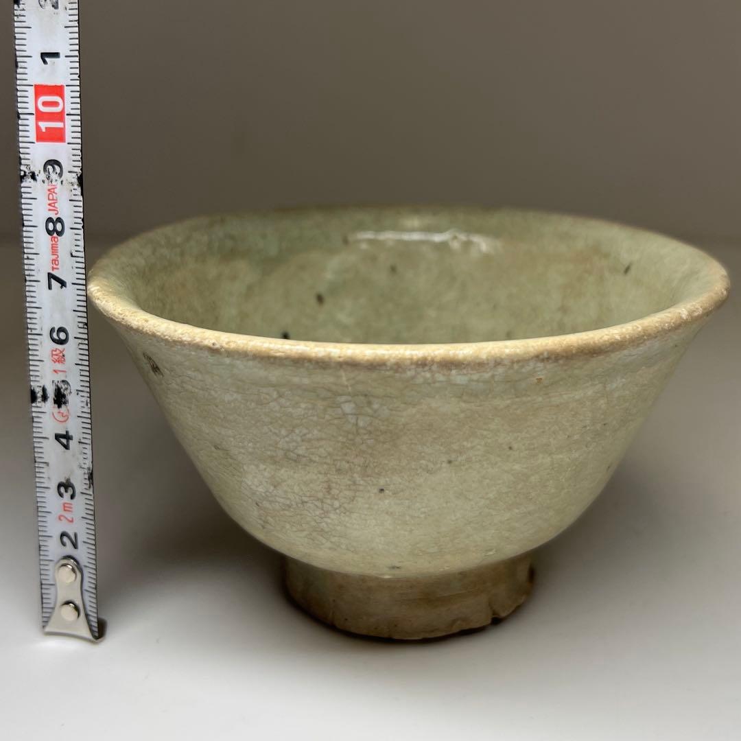 中国明時代　青磁鉢　口径12.3㎝　東Y7-0623⭐︎2F