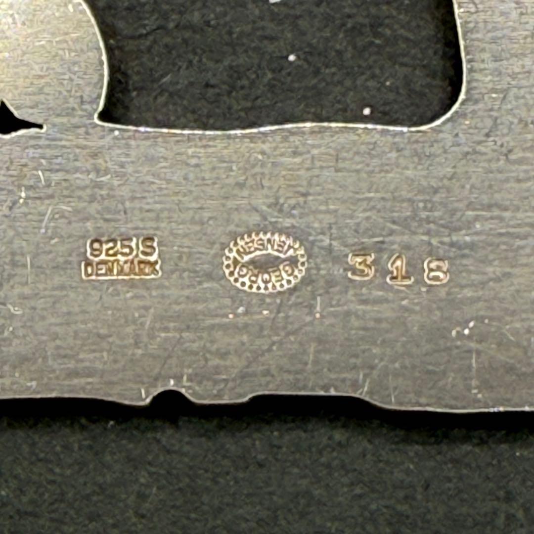 希少 ジョージジェンセン 318 ブローチ 鹿とリス ヴィンテージ