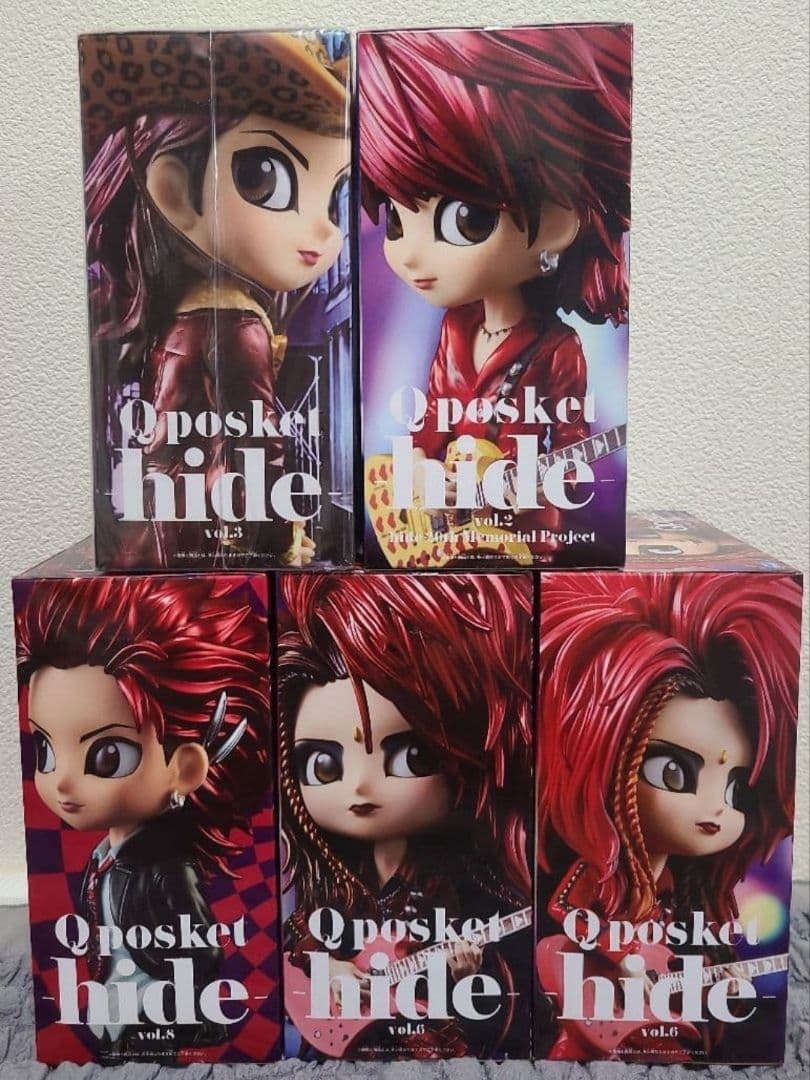 【新品未開封】hide　X JAPAN　Qposket　セット　フィギュア