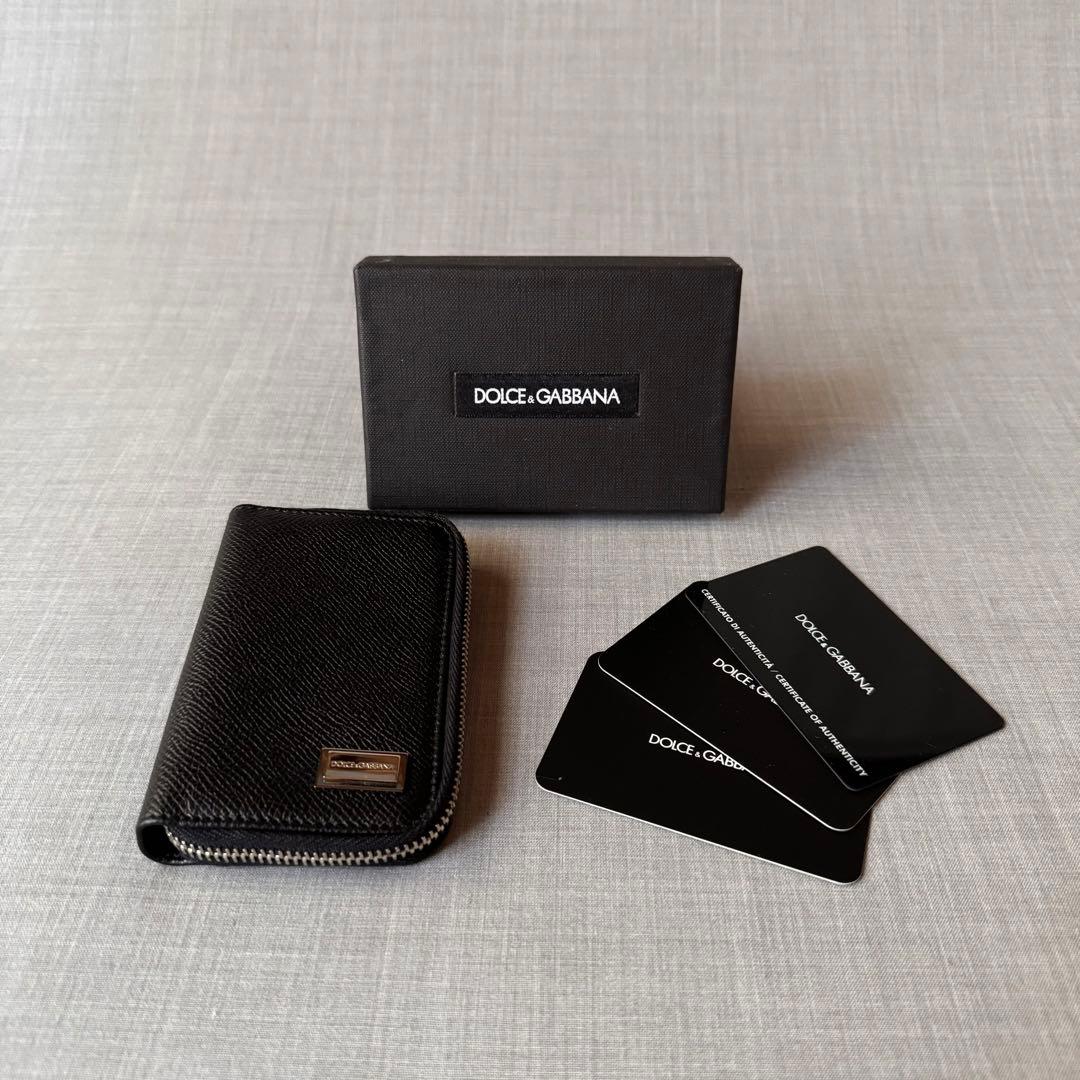 未使用 Dolce&Gabbana 6連キーケース ラウンドファスナー