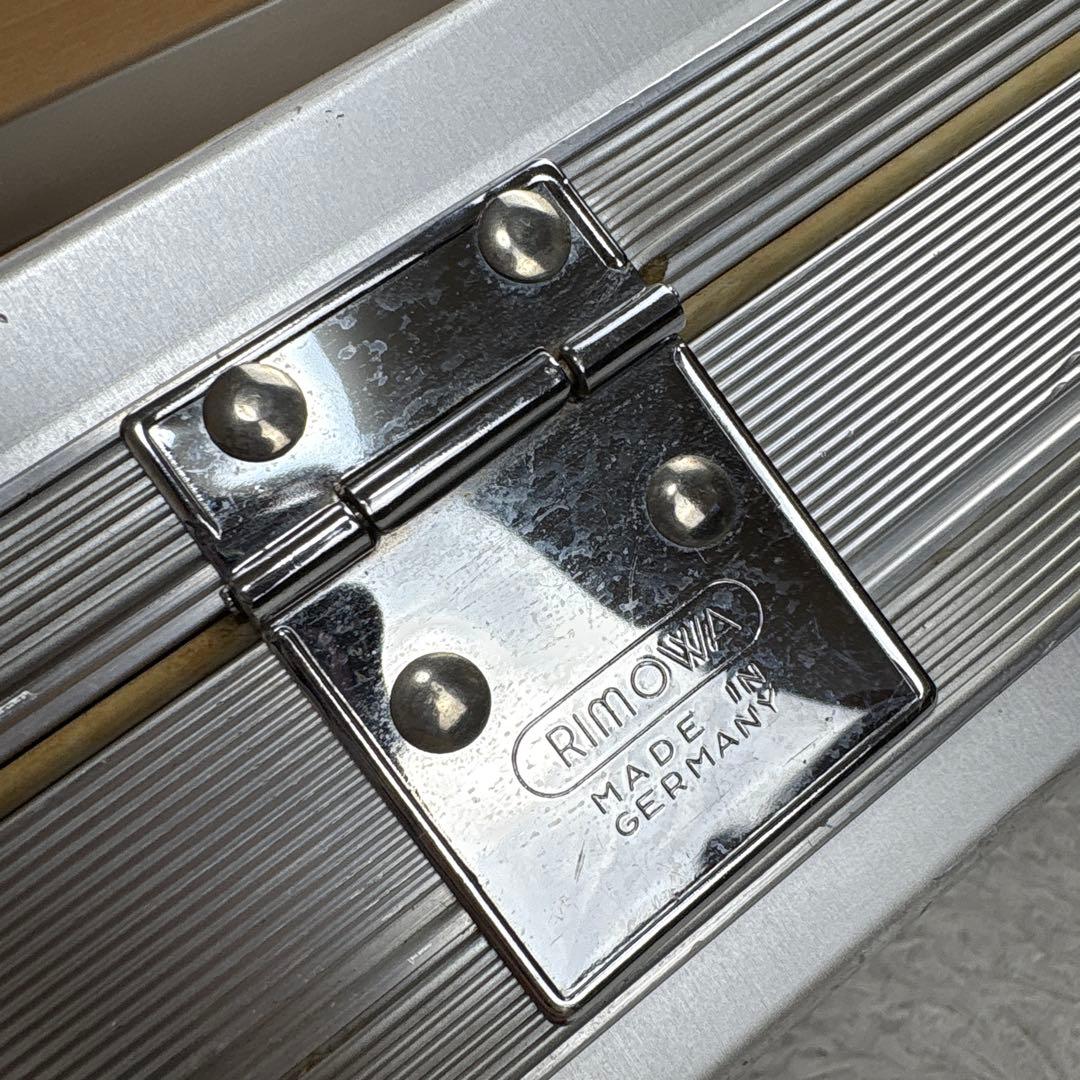 RIMOWA リモワ トパーズ アタッシュケース シルバー