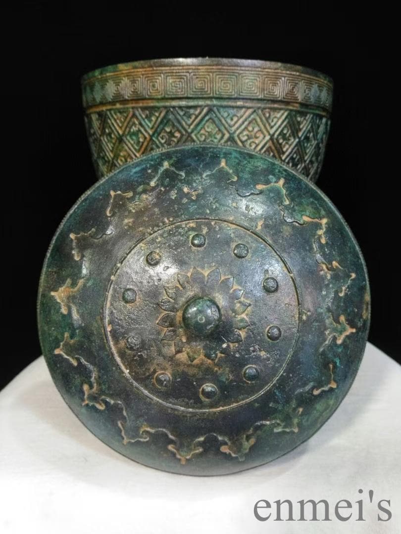 中国古美術 戦国 青銅器 拜孔礼器 登 調味器 儀礼器 孔子祭祀 收藏逸品 鎮宅