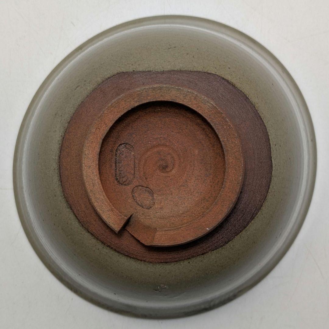 二代横山香寶 虫明焼 茶盌 合箱 しめ縄 抹茶碗 抹茶茶碗 茶道具 茶器 食器