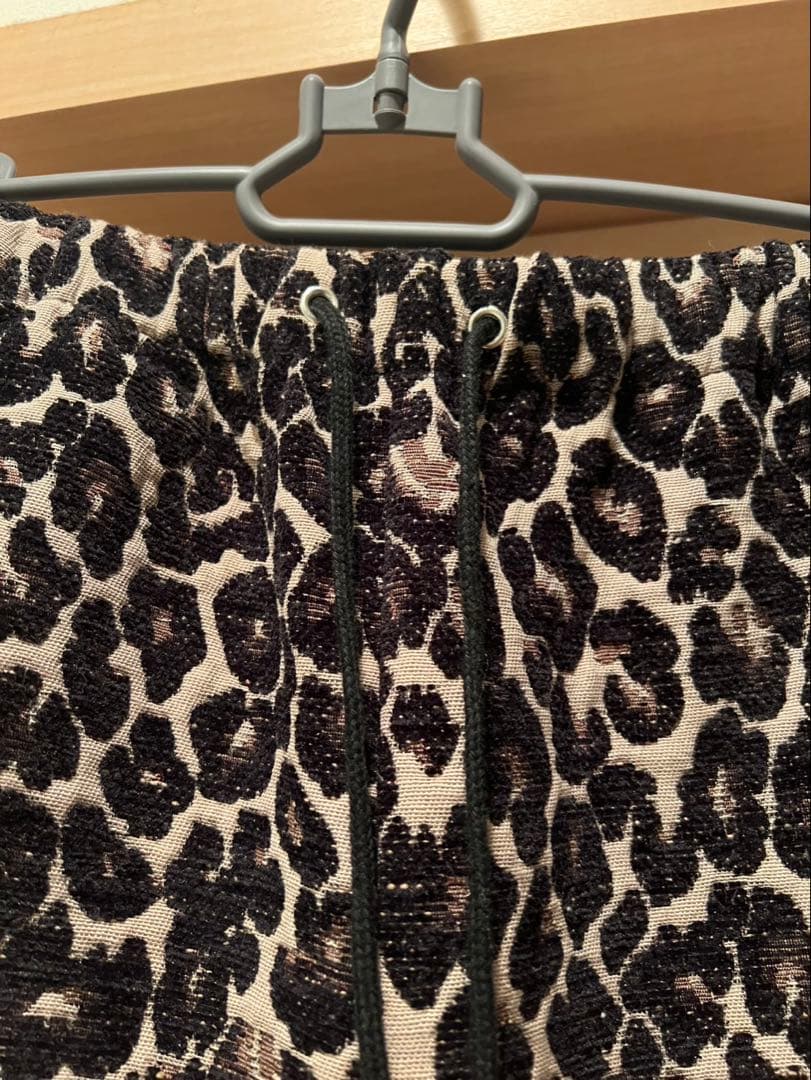 CAMBIO レオパード サルエルパンツ