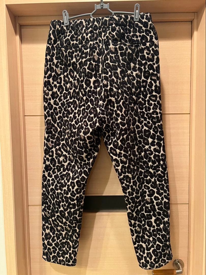 CAMBIO レオパード サルエルパンツ