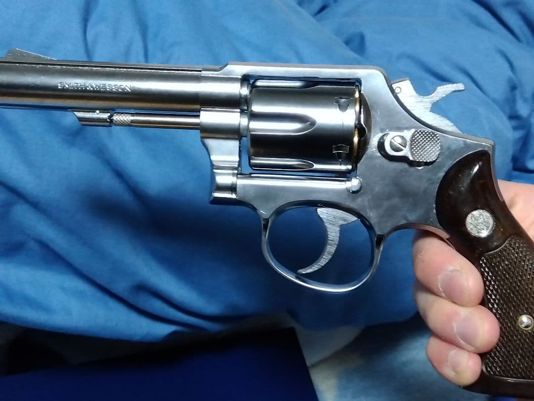 ジャンク　マルシン シルバーリボルバー　M64