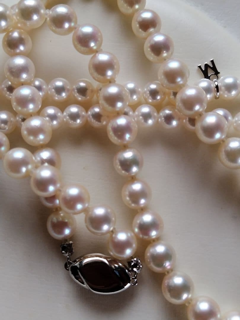 【鑑別書】アコヤ真珠 ネックレス