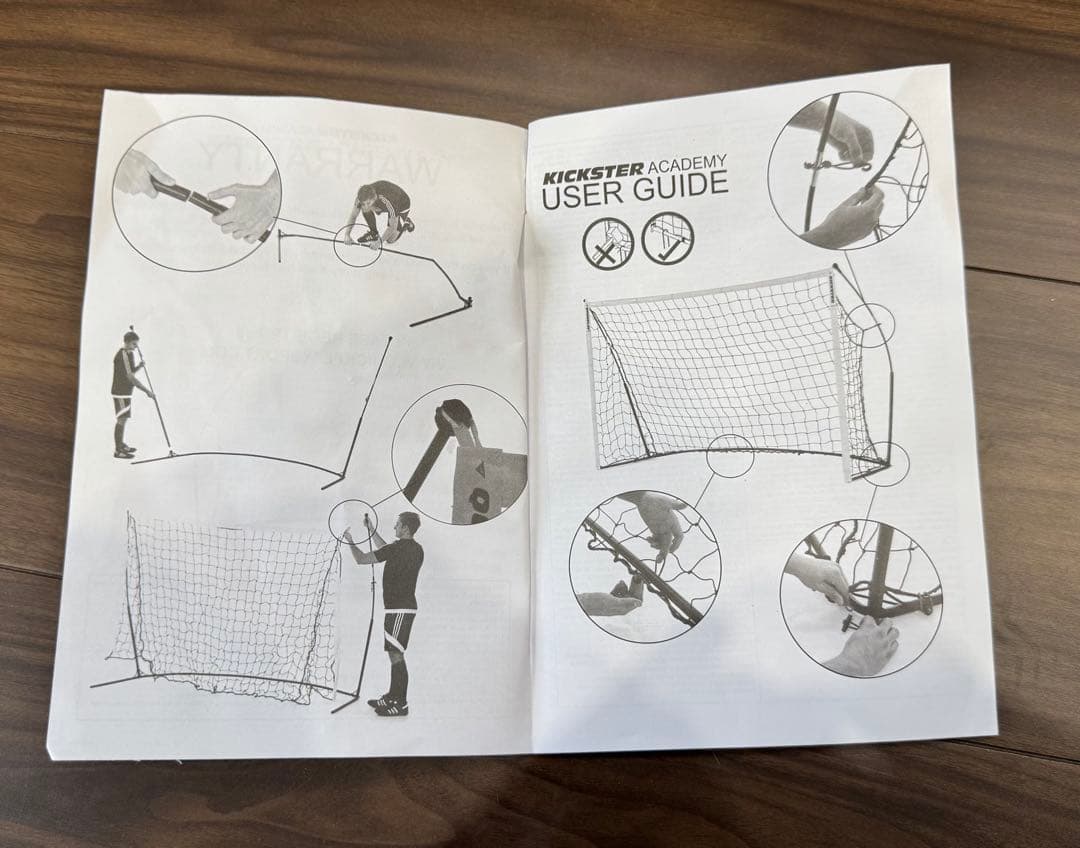 QUICKPLAY KICKSTER ACADEMY 組立式サッカーゴール