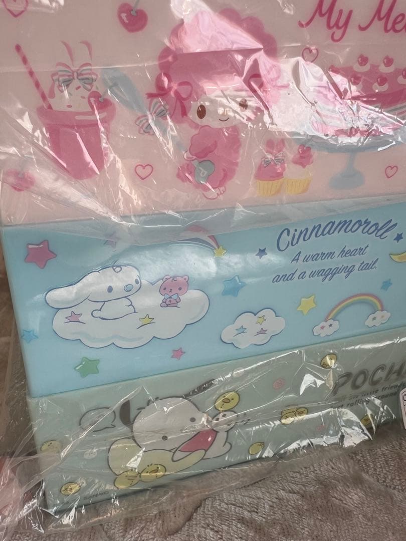 サンリオ 収納コンテナM S ５点セット