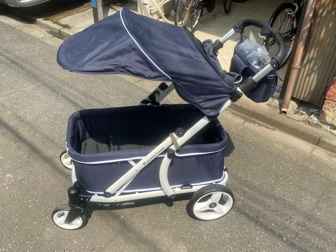 美品 ピッコロカーネ クレア 大型犬、多頭飼いのためのペットカート