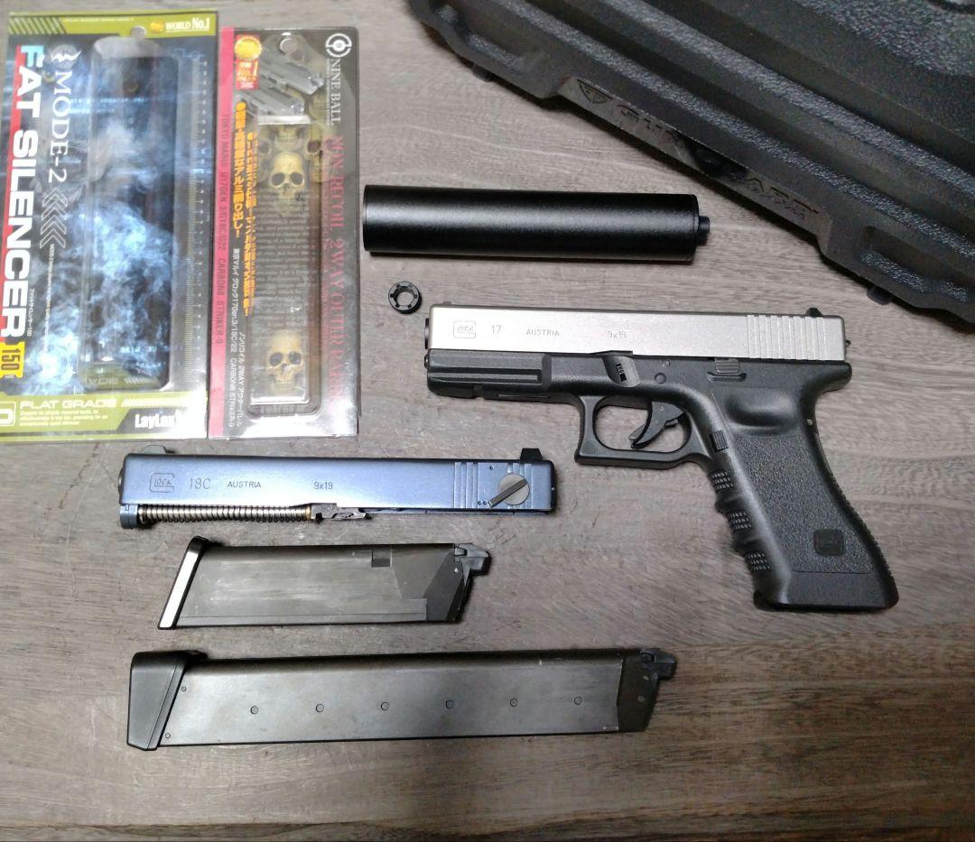 東京マルイ グロック ダークナイト ジョーカー 風 カスタム