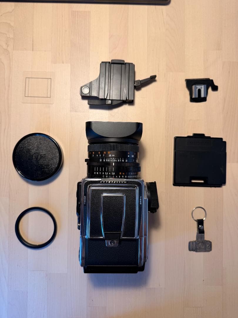 【希少未改造】Hasselblad 203FE+80mm FE+E12CCセット