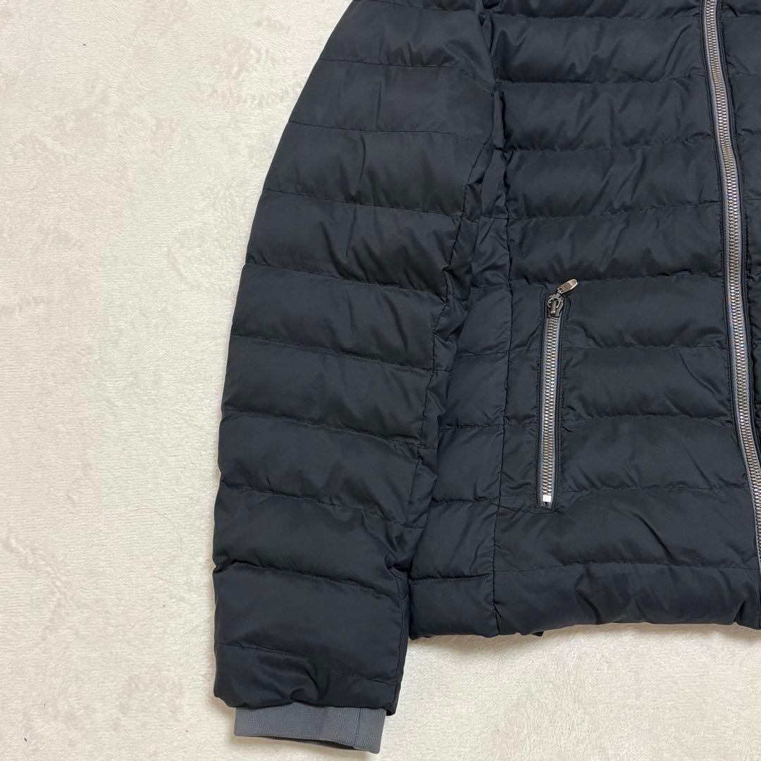 LANVIN SPORT 中綿入り フードジャケット レディース 42 ブラック