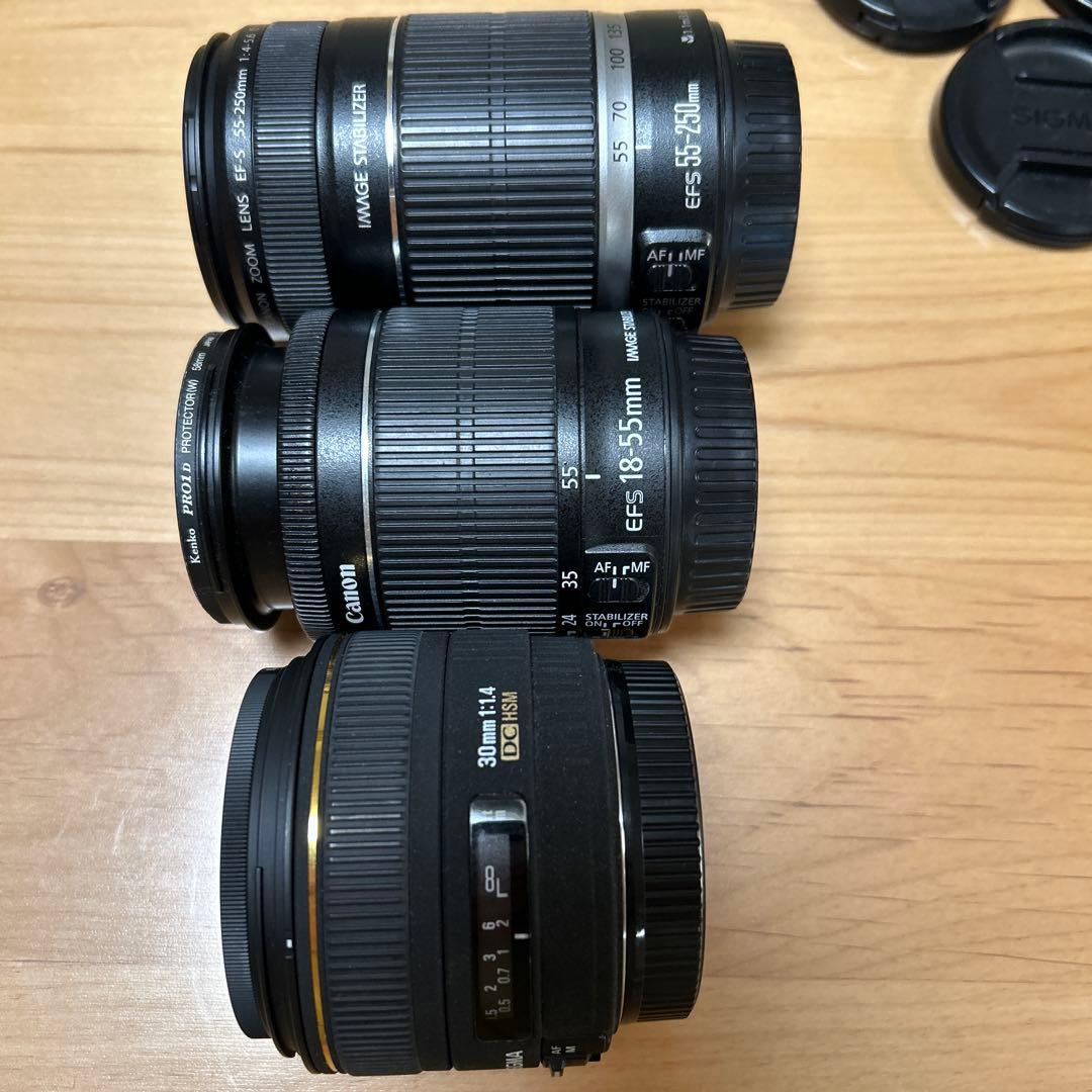 【ジャンク】Canon シグマ 一眼レフカメラ レンズ