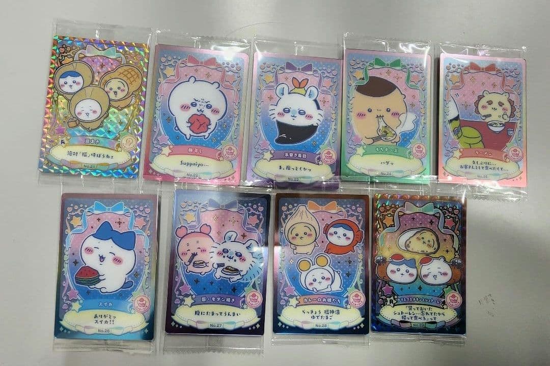 ちいかわウエハースラッキーカードコレクション2全31種コンプリートセット福の神有