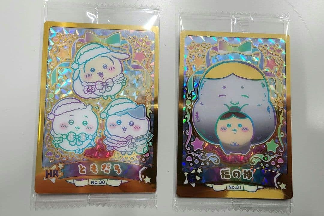 ちいかわウエハースラッキーカードコレクション2全31種コンプリートセット福の神有