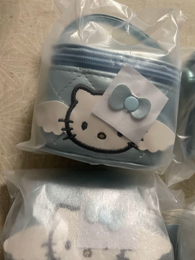 サンリオ ミニチュアキルトシリーズ 水色 キティ エンジェル 天使 コンプに近い