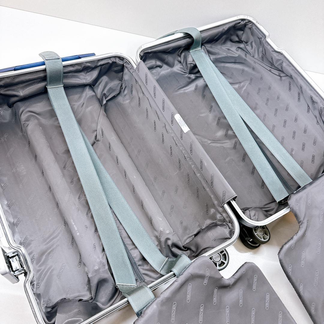 【良品】リモワ スーツケース Hybrid 32L MatteBlue