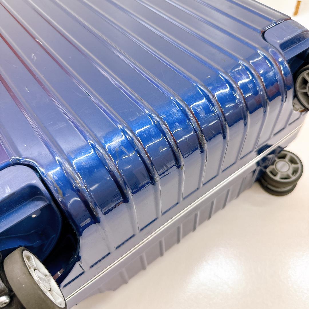 【良品】リモワ スーツケース Hybrid 32L MatteBlue