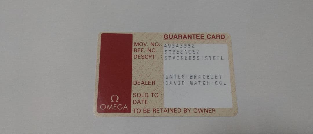 1991 OMEGA Seamaster 200 自動巻き