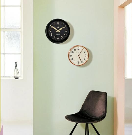 【新品】NEWGATE 壁掛け時計 TR-4313 BK