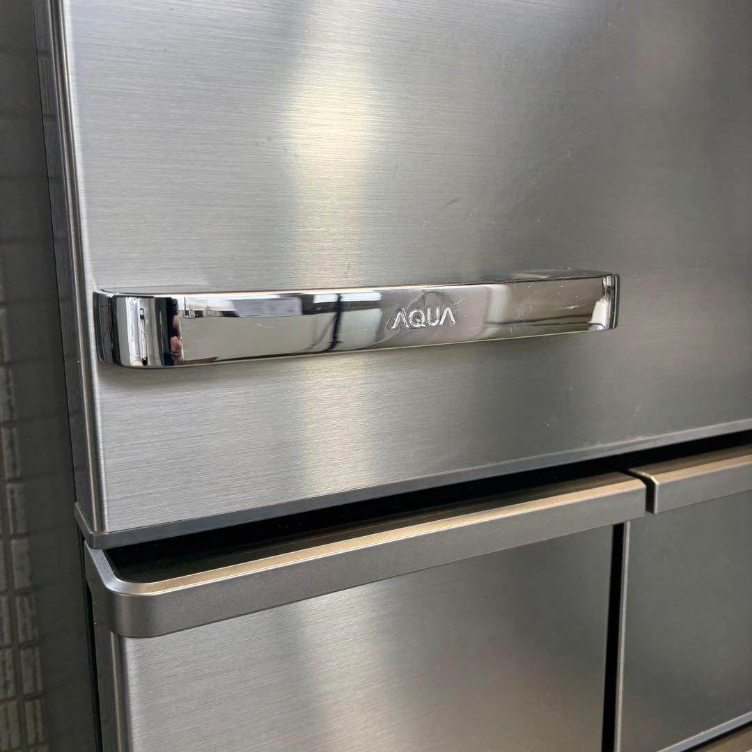 AQUA 415L 冷蔵庫 大容量 高機能モデル おしゃれ【地域限定配送無料】