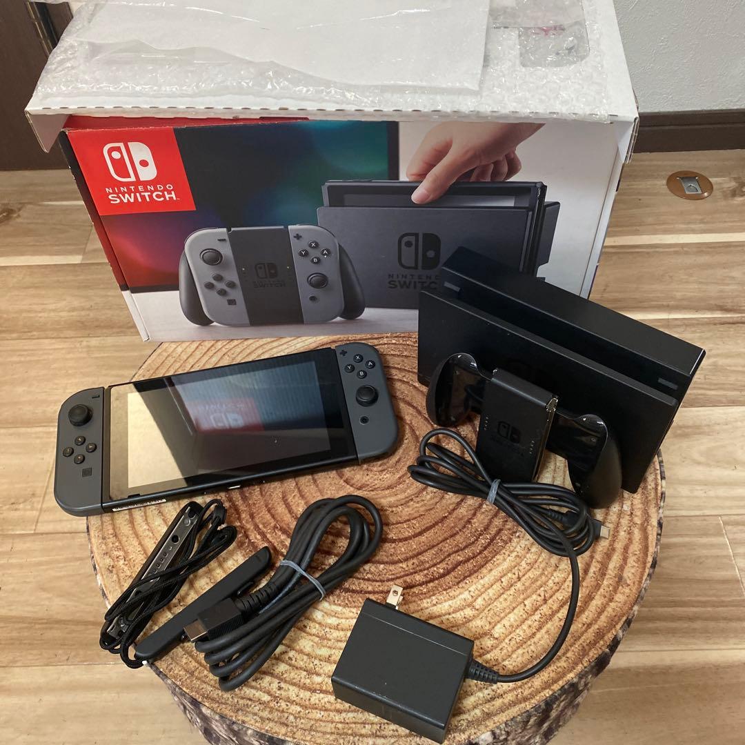Nintendo Switch ニンテンドースイッチ本体　グレー ④
