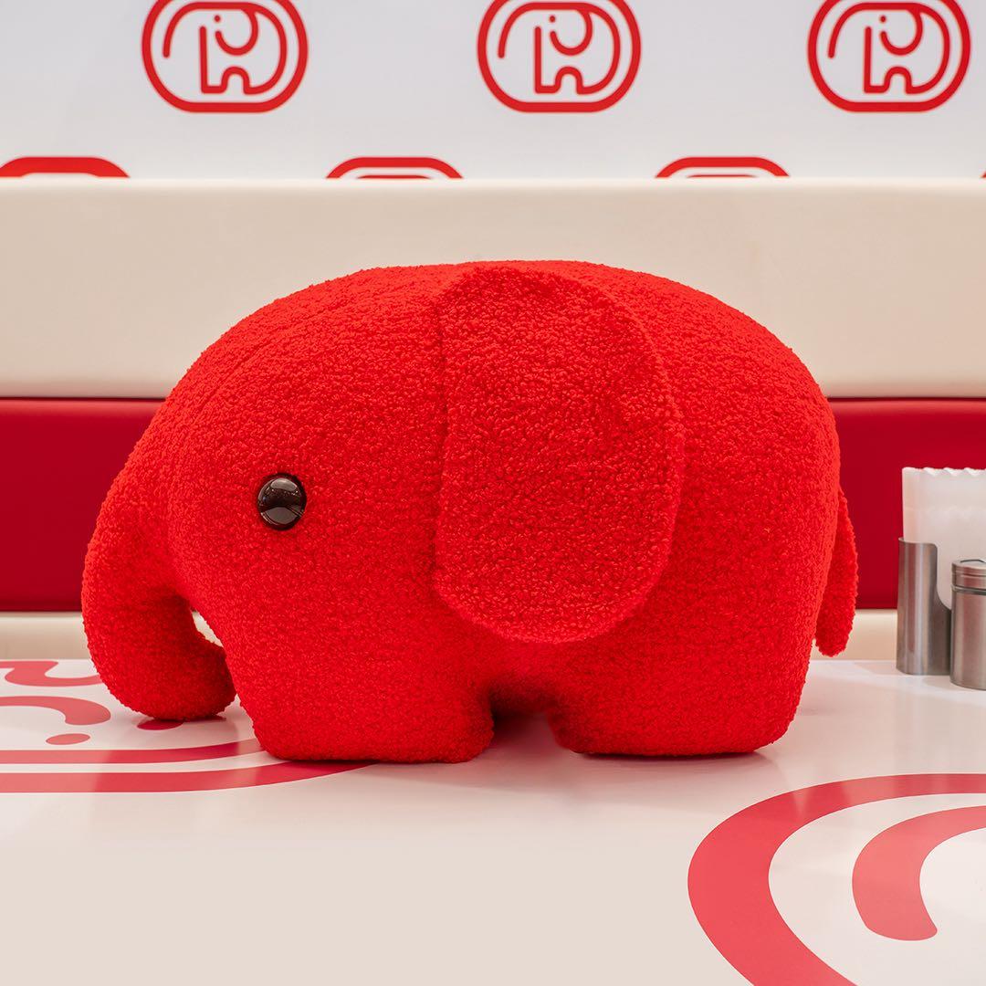 【新品】ドムドムハンバーガー　タイトーくじ　とってもおおきなぬいぐるみ